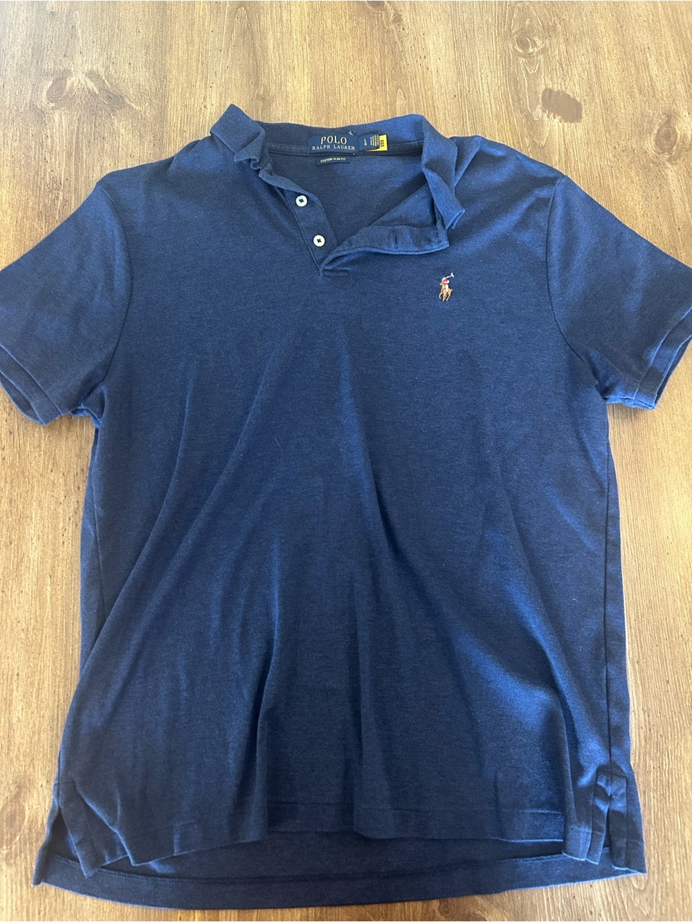 Polo by Ralph Lauren Navy Short-Sleeve Slim Fit